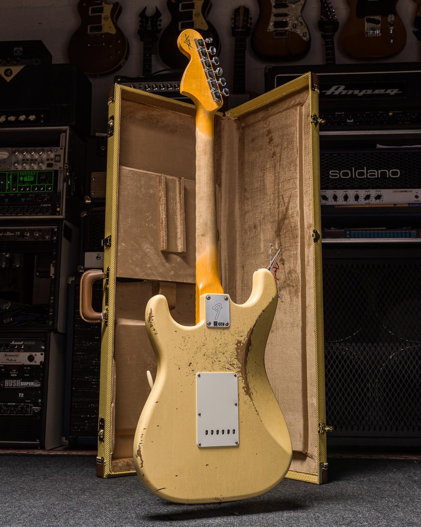 Pala de la Fender Custom Shop Yngwie Malmsteen Stratocaster