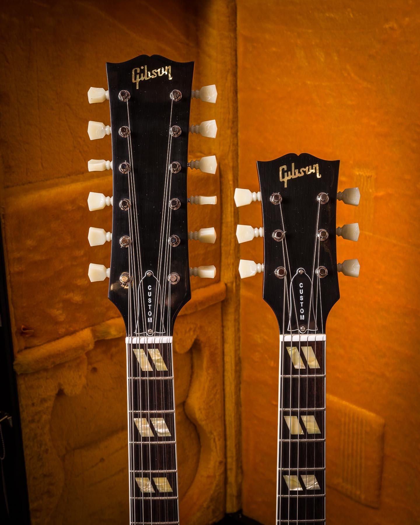Detalle de la Gibson EDS-1275 Doubleneck